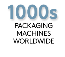 1000s Packaging Machines Worldwide
