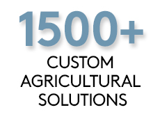 1500+ Custom Agricultural Solutions