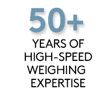 50+ Years of High-Speed Weighing Expertise