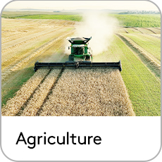 tractor farming field
