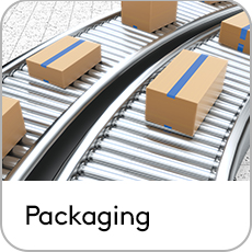 packages on conveyor belts