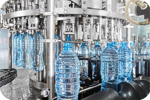 Bottling rotary filling machine
