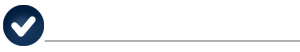 checkmark with gray rule
