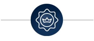 crown with seal icon