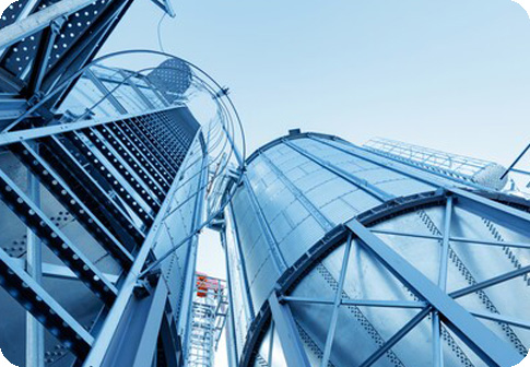 stainless steel silo